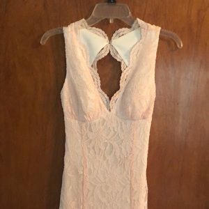 beautiful pink dress